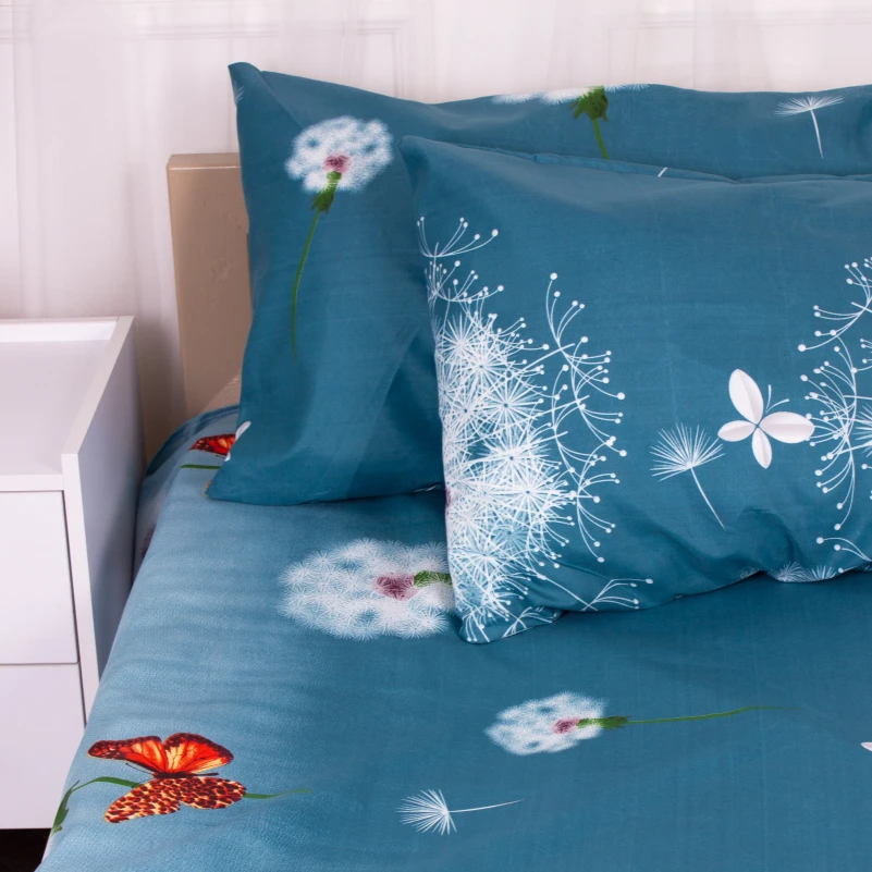 Комплект постельного белья Микрофибра принт 15-0349 Hera - 5