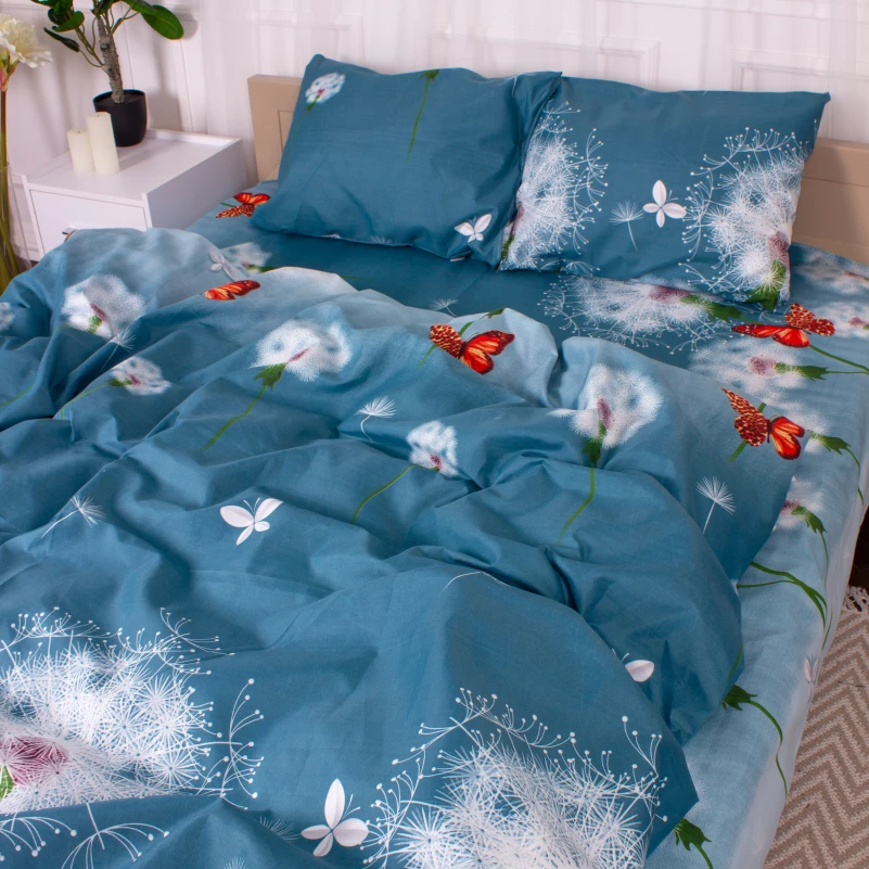 Комплект постельного белья Микрофибра принт 15-0349 Hera - 3