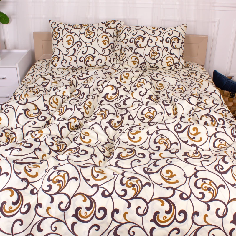 Комплект постельного белья Микрофибра принт 15-0352 Neptune