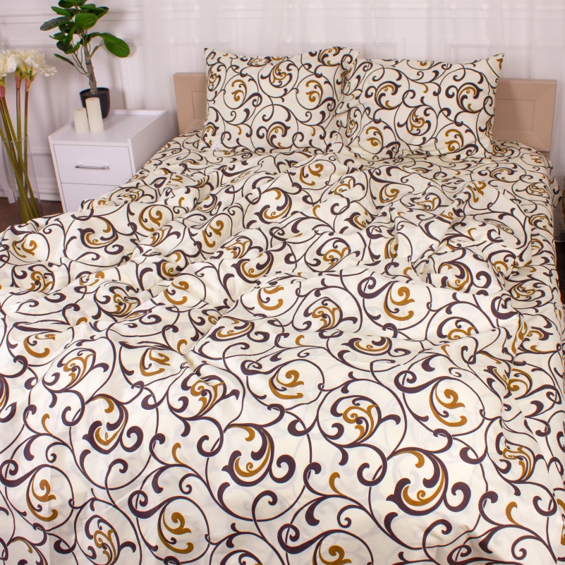 Комплект постельного белья Микрофибра принт 15-0352 Neptune - 1