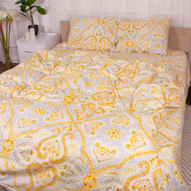 Комплект постільної білизни Мікрофібра принт 15-0351 Poseidon - 1