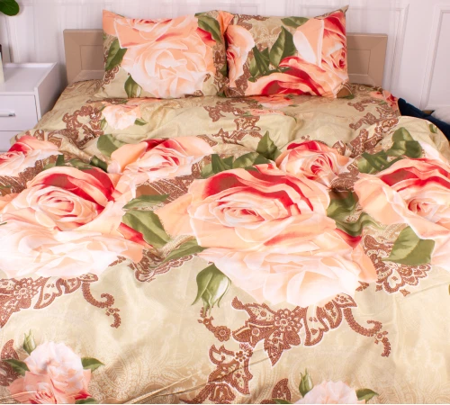Комплект постельного белья Микрофибра принт 15-0365 Hermes