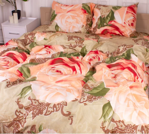 Комплект постельного белья Микрофибра принт 15-0365 Hermes - 2
