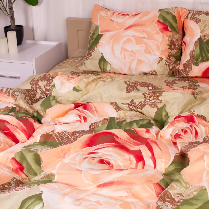 Комплект постельного белья Микрофибра принт 15-0365 Hermes - 2