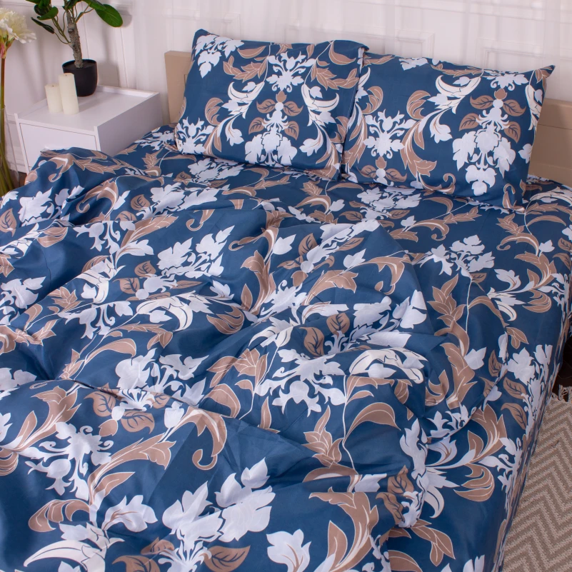 Комплект постільної білизни Мікрофібра принт 15-0370 Mars - 3