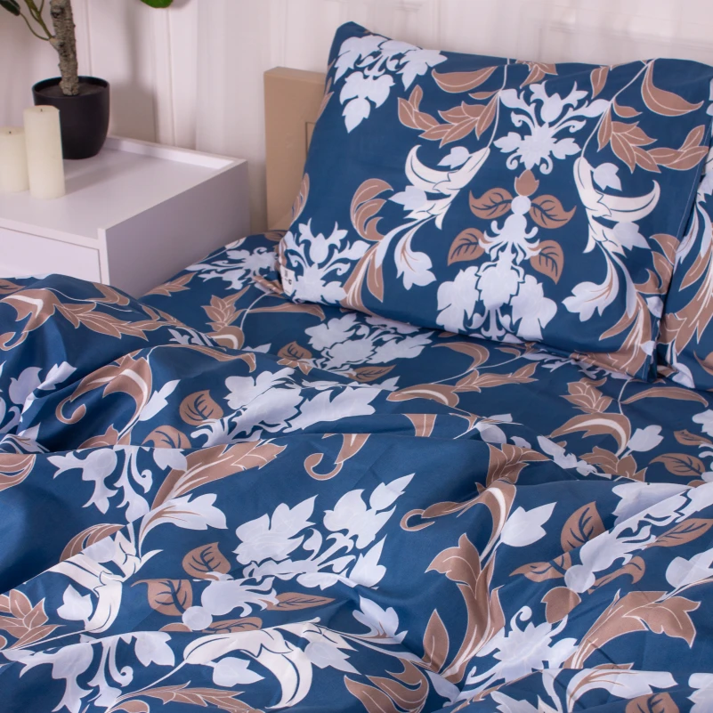 Комплект постільної білизни Мікрофібра принт 15-0370 Mars - 4