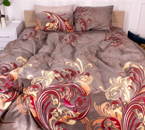 Комплект постельного белья Микрофибра принт 15-0366 Mercury