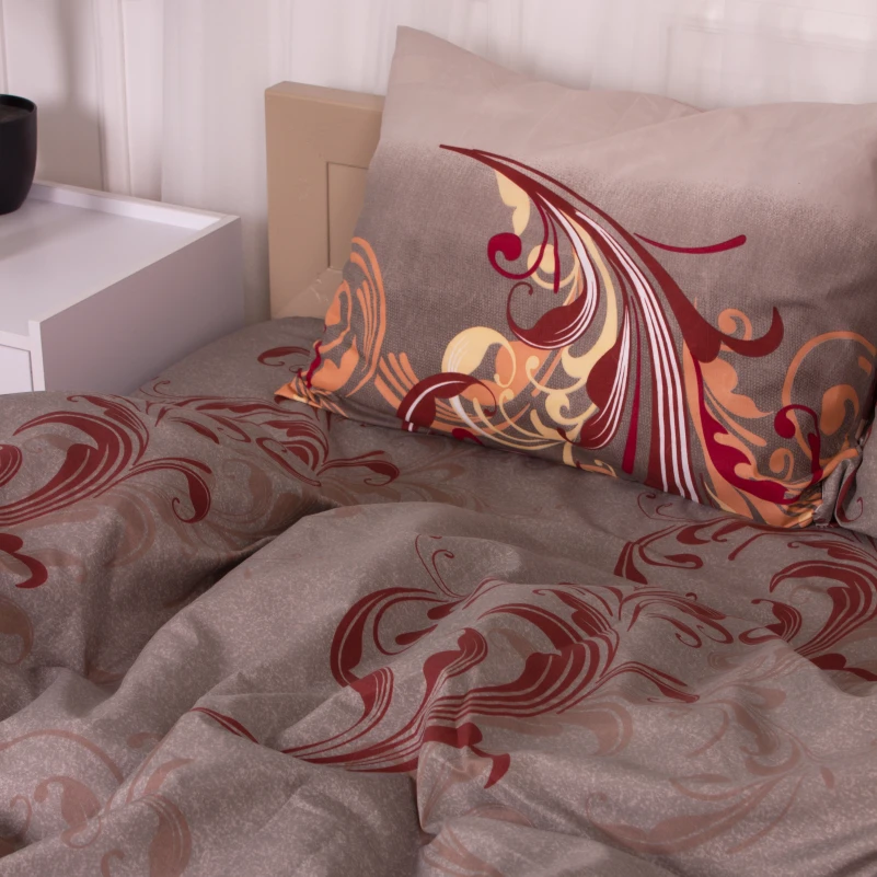 Комплект постільної білизни Мікрофібра принт 15-0366 Mercury - 5