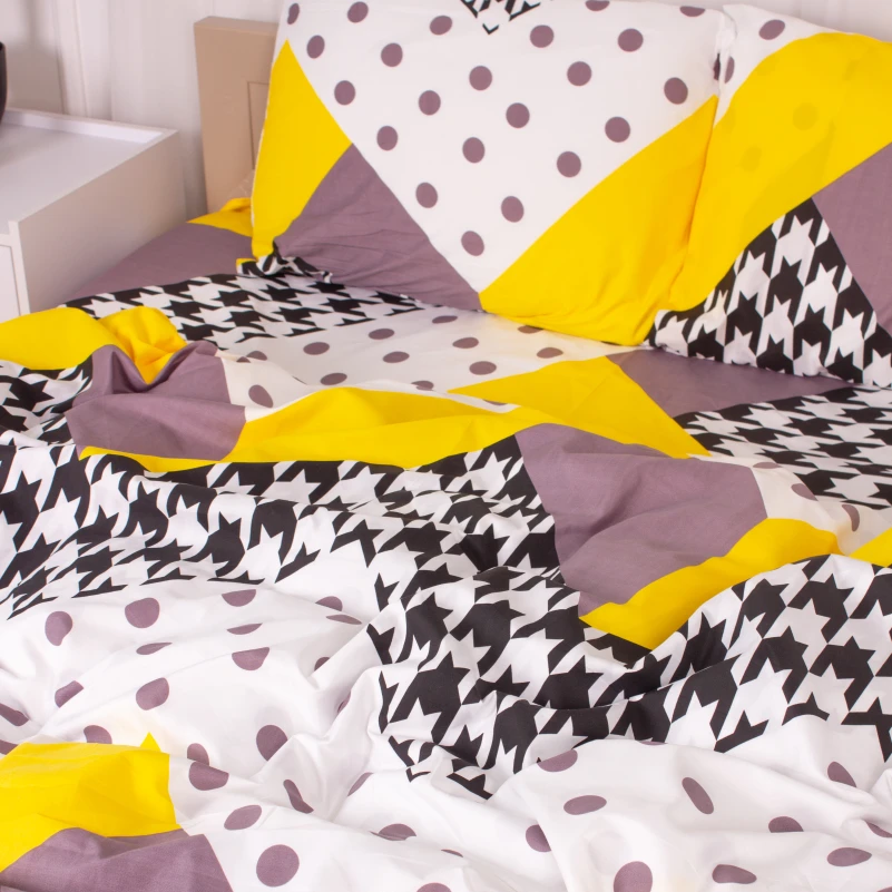 Комплект постельного белья Микрофибра принт 15-0356 Vulcan - 2