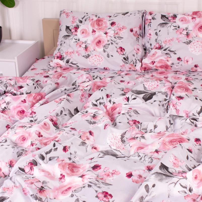 Комплект постільної білизни Мікрофібра принт 15-0368 Minerva - 2