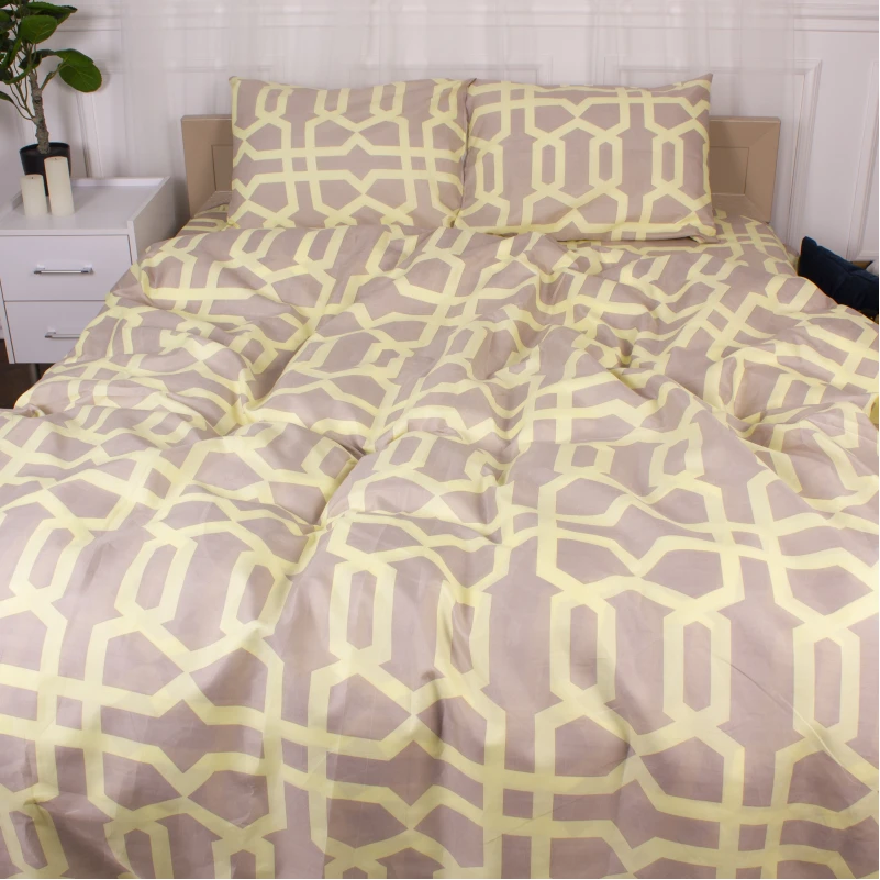 Комплект постільної білизни Мікрофібра принт 15-0358 Ceres