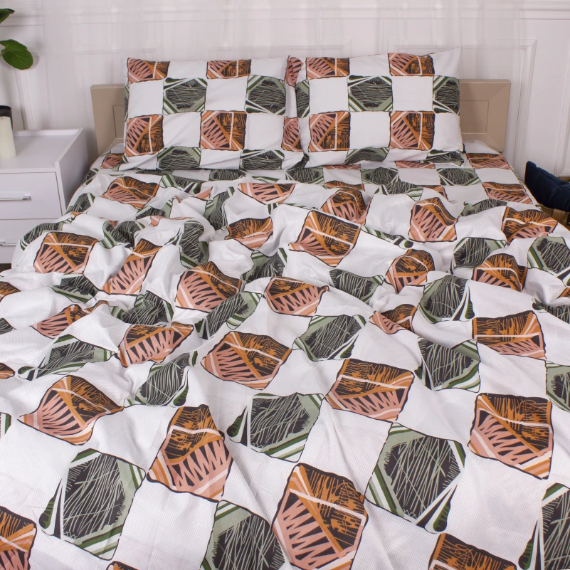 Комплект постельного белья Микрофибра принт 15-0372 Treviso