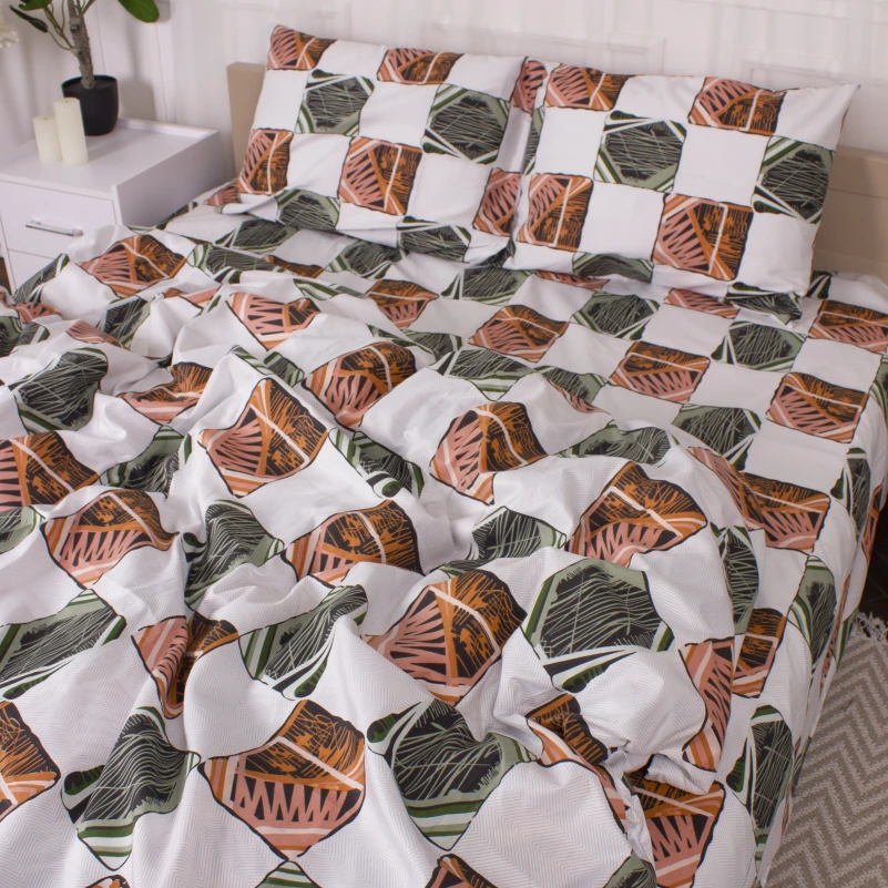 Комплект постельного белья Микрофибра принт 15-0372 Treviso - 2