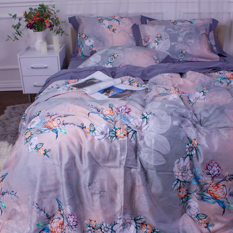 Комплект постільної білизни Сатин ELIT "Luciana" - 4