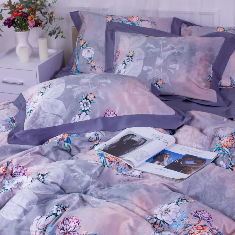 Комплект постільної білизни Сатин ELIT "Luciana" - 5