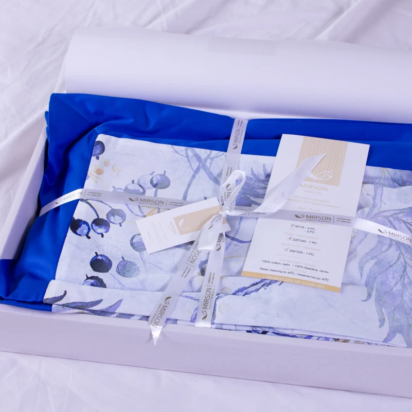 Комплект постільної білизни Сатин ELIT "Nerino" - 15