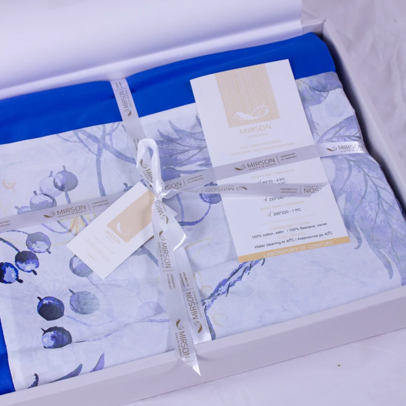 Комплект постільної білизни Сатин ELIT "Nerino" - 13