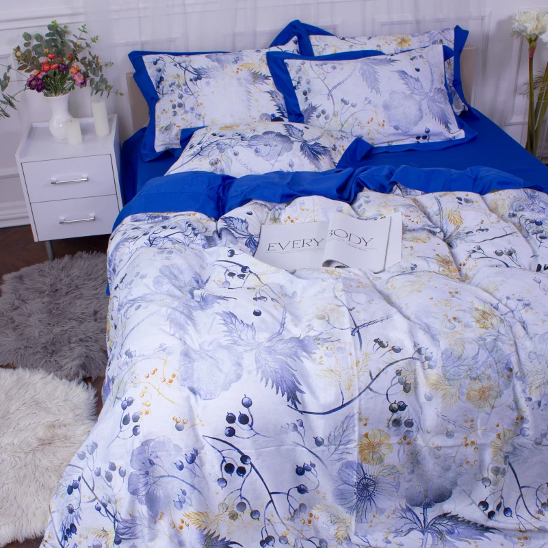 Комплект постільної білизни Сатин ELIT "Nerino" - 1