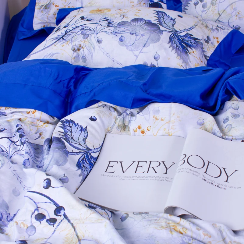 Комплект постільної білизни Сатин ELIT "Nerino" - 5