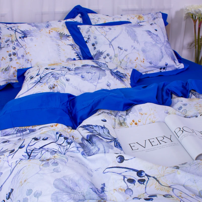 Комплект постільної білизни Сатин ELIT "Nerino" - 6