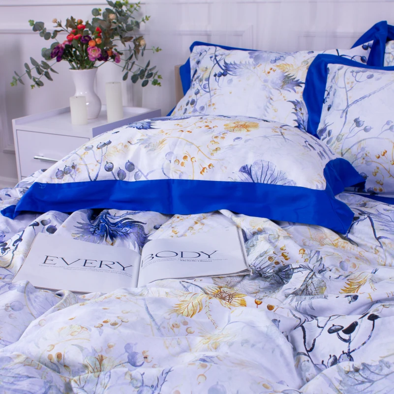 Комплект постільної білизни Сатин ELIT "Nerino" - 9