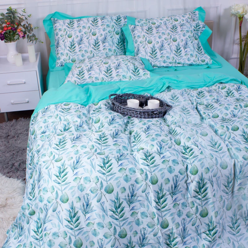 Комплект постільної білизни Сатин ELIT "Kathalina" - 1