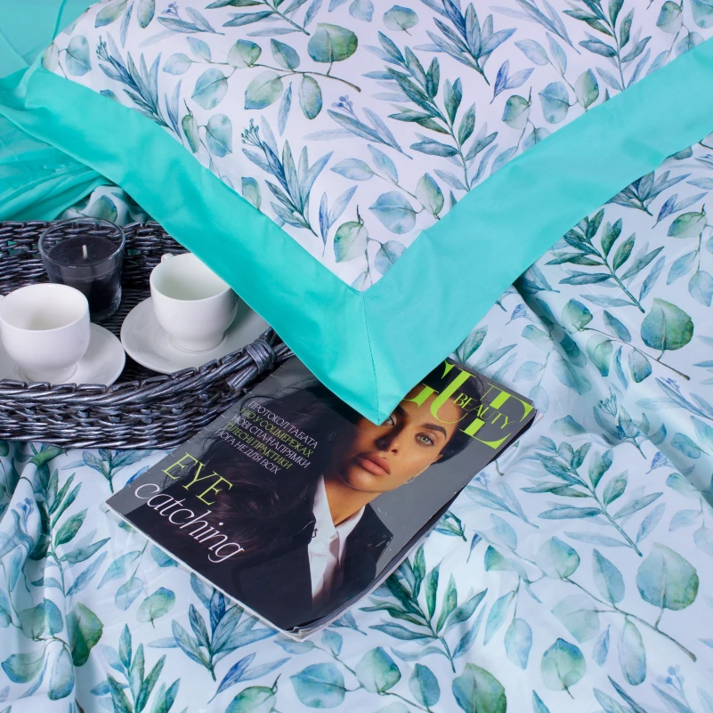 Комплект постільної білизни Сатин ELIT "Kathalina" - 7