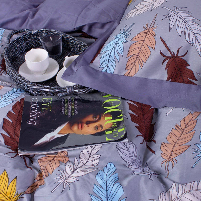 Комплект постільної білизни Сатин ELIT "Montrelle" - 6