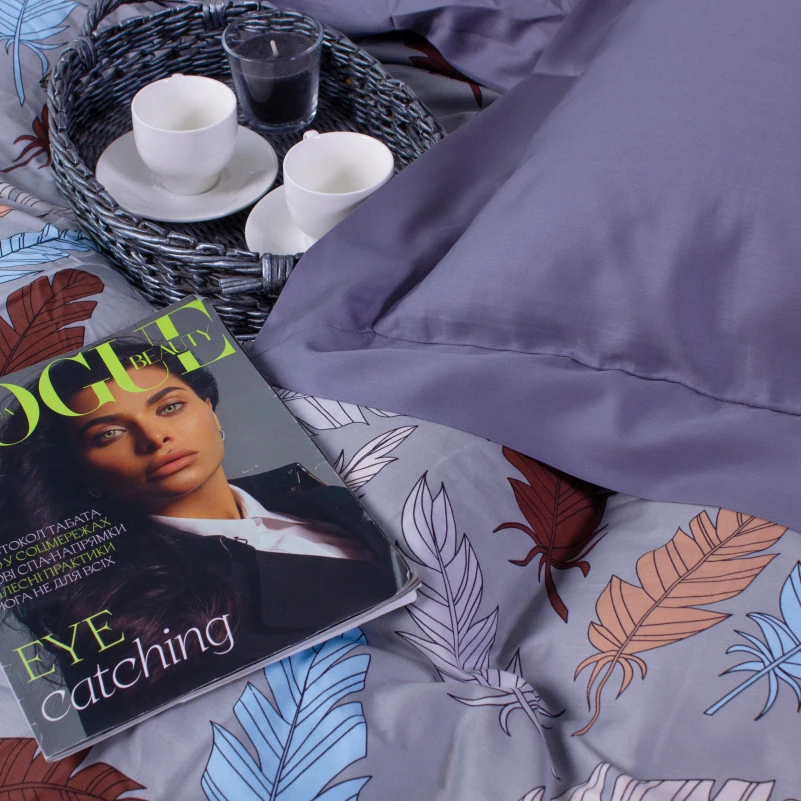 Комплект постільної білизни Сатин ELIT "Montrelle" - 7