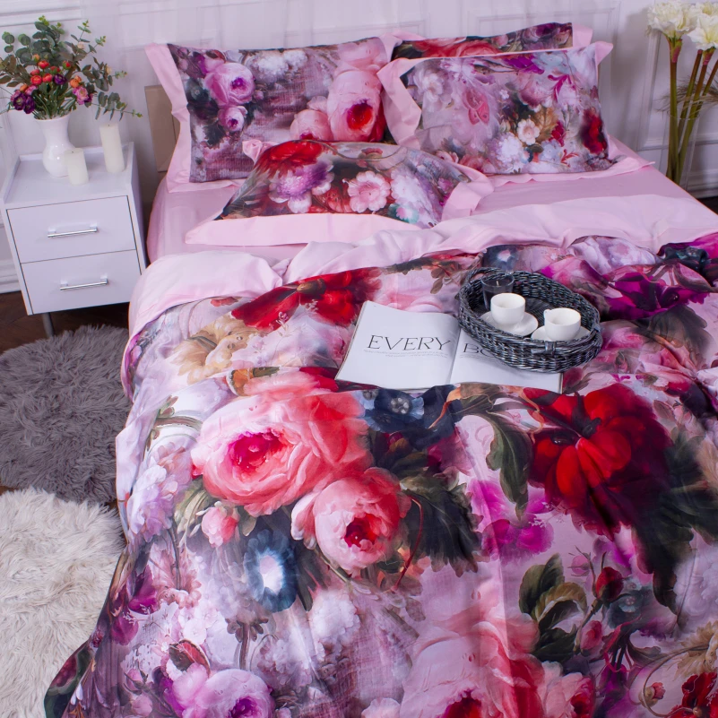 Комплект постільної білизни Сатин ELIT "Maceo" - 1