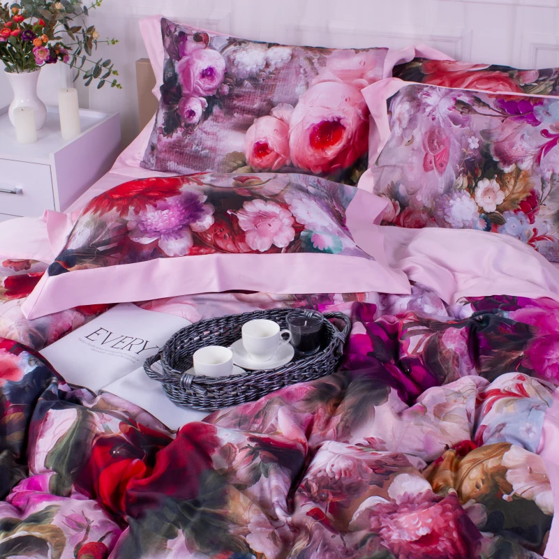 Комплект постільної білизни Сатин ELIT "Maceo" - 6