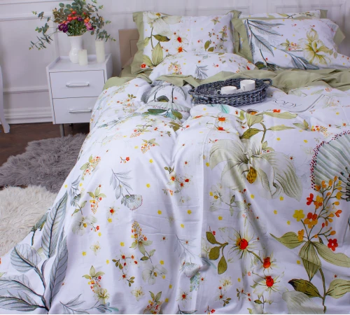 Комплект постільної білизни Сатин ELIT "Olimpio" - 2