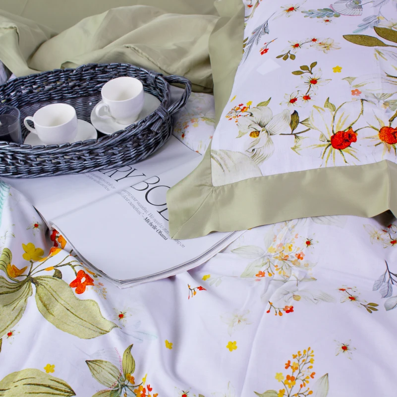 Комплект постільної білизни Сатин ELIT "Olimpio" - 5