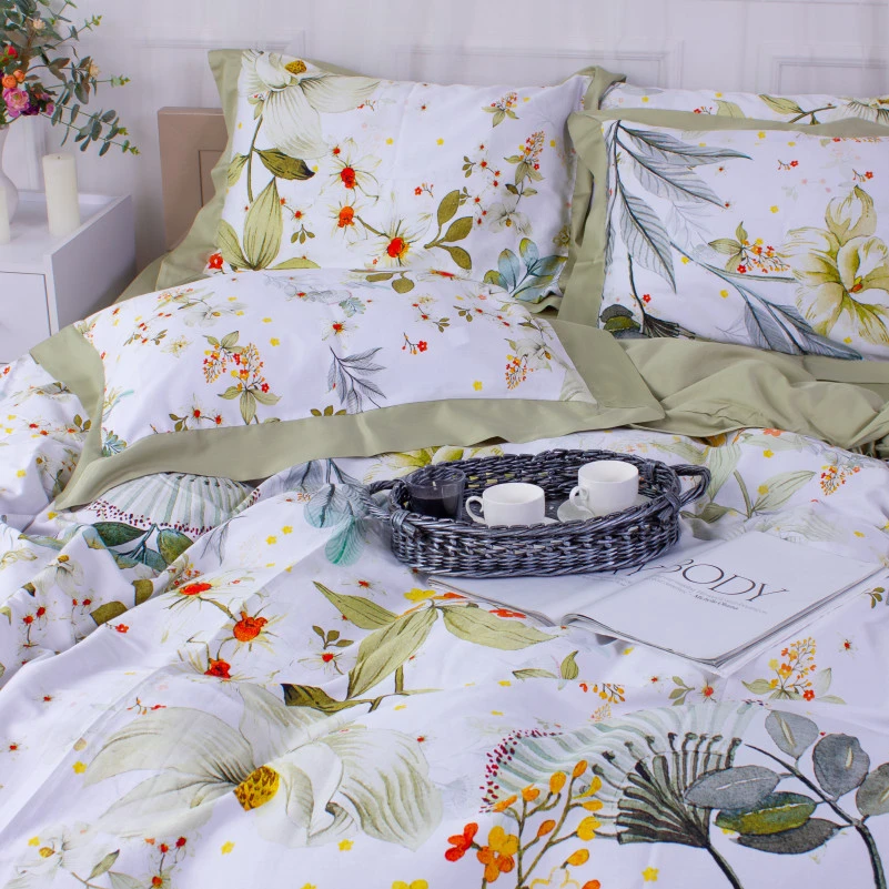 Комплект постільної білизни Сатин ELIT "Olimpio" - 7