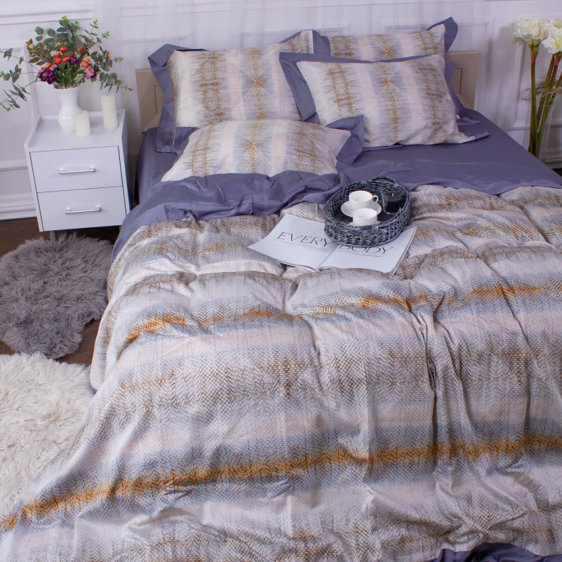 Комплект постільної білизни Сатин ELIT "Massimo" - 1