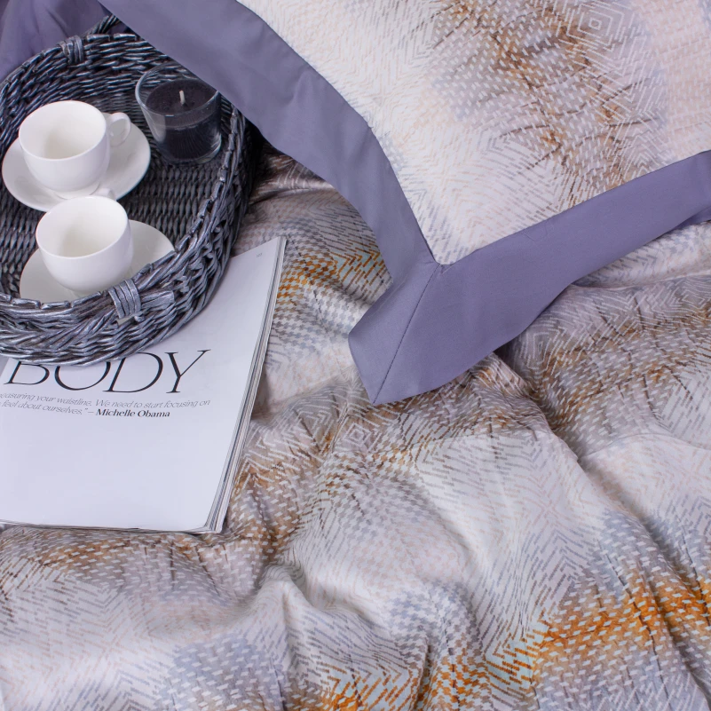 Комплект постільної білизни Сатин ELIT "Massimo" - 5