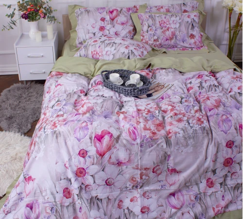 Комплект постільної білизни Сатин ELIT "Luigi" - 2