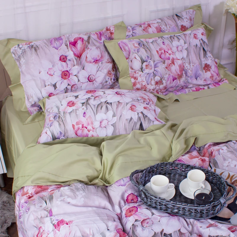 Комплект постільної білизни Сатин ELIT "Luigi" - 4