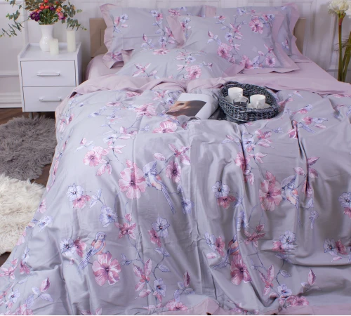 Комплект постільної білизни Сатин ELIT "Tiberia" - 2