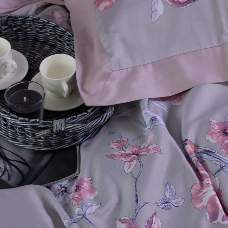 Комплект постільної білизни Сатин ELIT "Tiberia" - 11