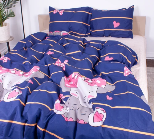 Простирадло MirSon Ranforce Elite 17-0539 Elephant