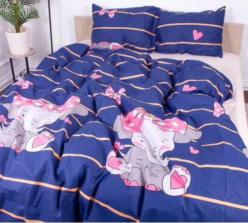 Простирадло MirSon Ranforce Elite 17-0539 Elephant - 2