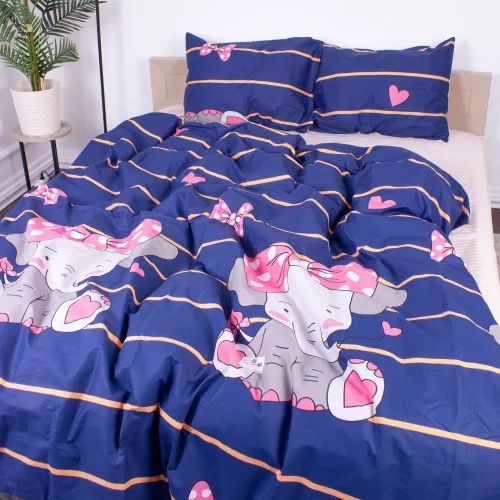 Простынь MirSon Ranforce Elite 17-0539 Elephant - 2