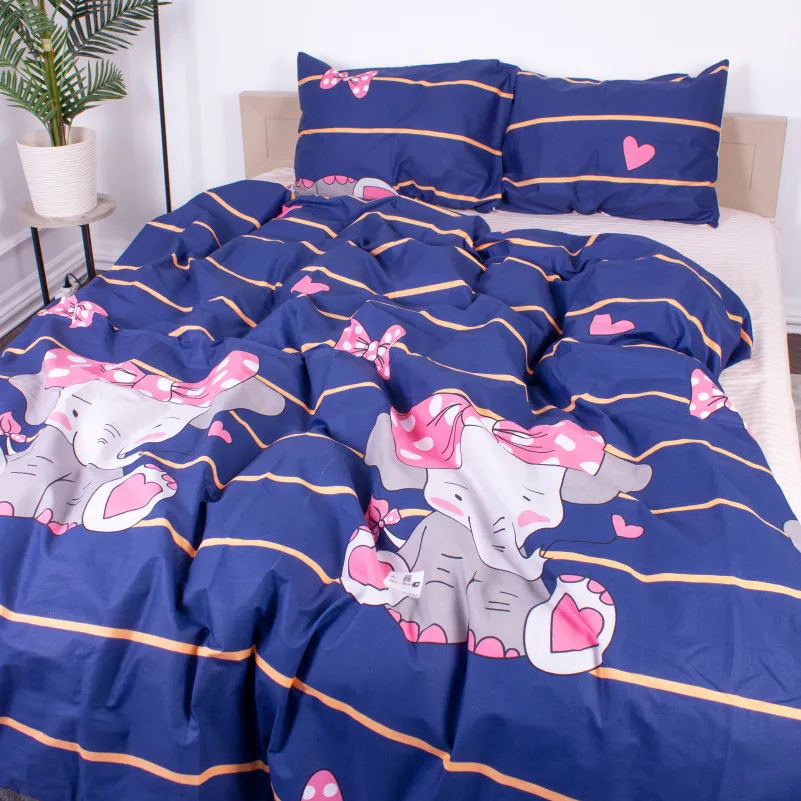 Комплект постельного белья MirSon Ranforce Elite 17-0539 Elephant - 7