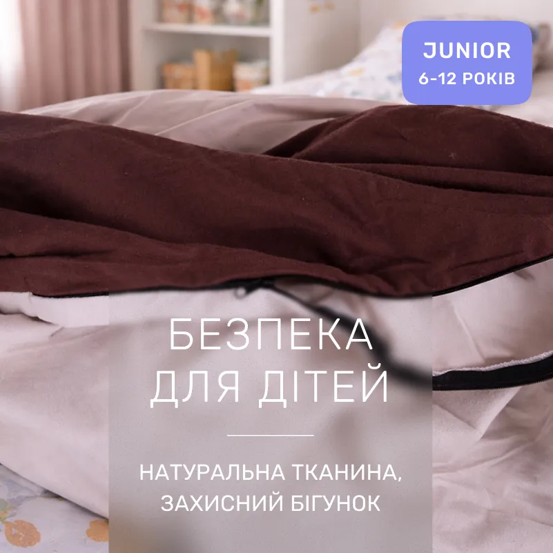 Комплект постельного белья JUNIOR Фланель 004-003 Cappuchino/Brown - 2