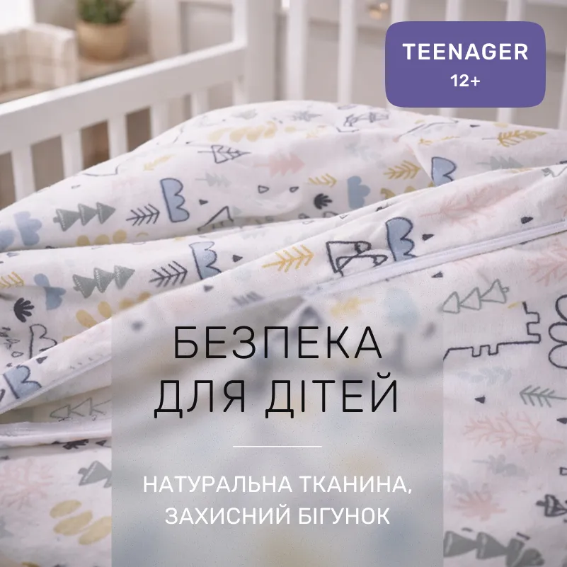 Комплект постельного белья TEENAGER Фланель 011 Dino - 2