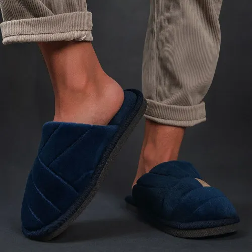 Тапочки "Pure Home" dark blue - 2