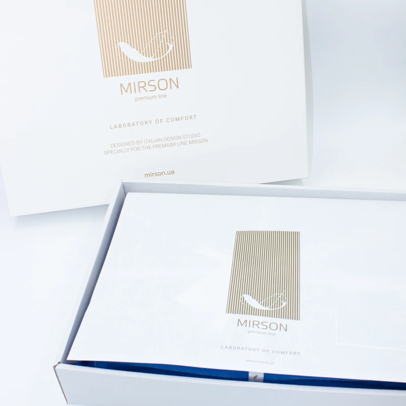 Комплект постільної білизни Льон Organic Natural Line "Grey sky" - 14