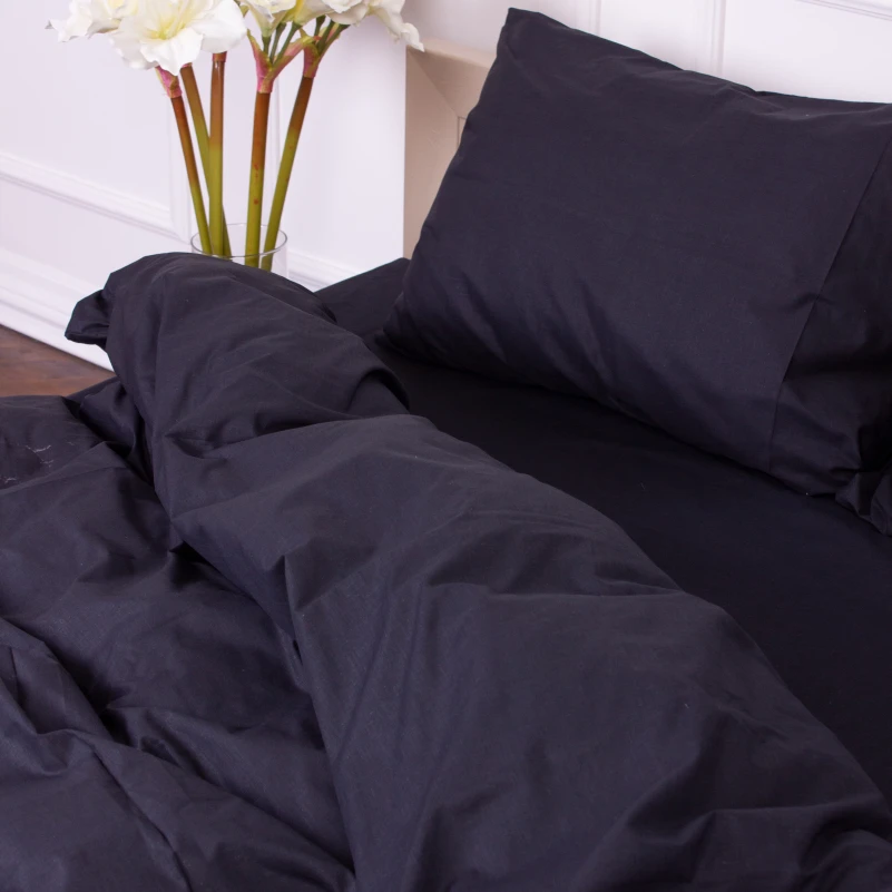 Комплект постільної білизни Mirson Ranforce Elite 16-9000 Black Stone - 5