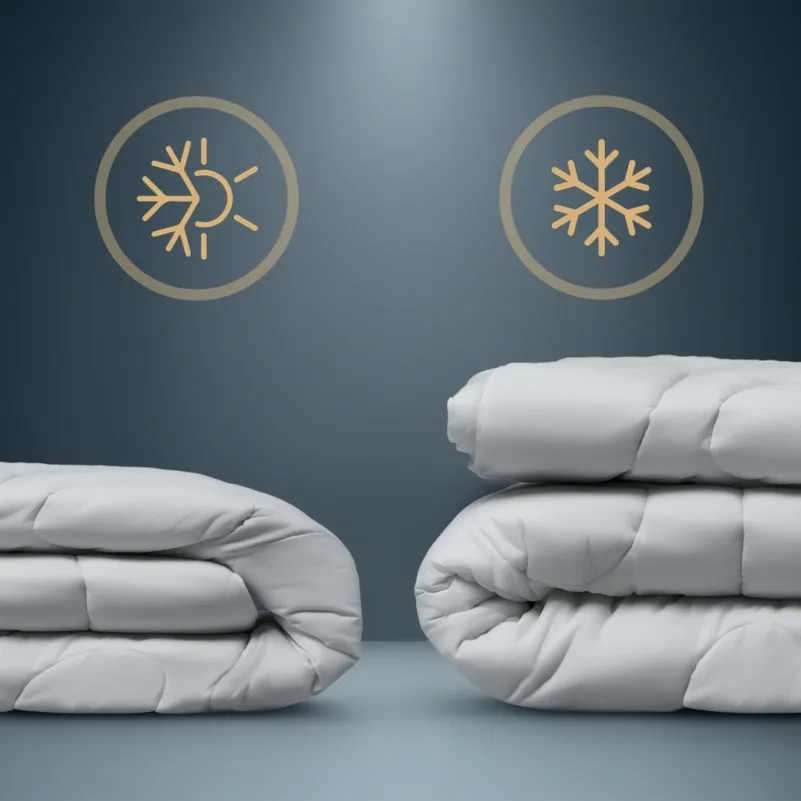 Набір антиалергенний №9595 "BIANCO" EcoSilk Зима (Ковдра + подушка) - 3